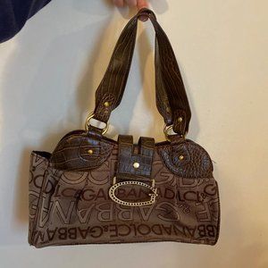 Dolce & Gabbana Vintage Shoulder Bag Brown Purse